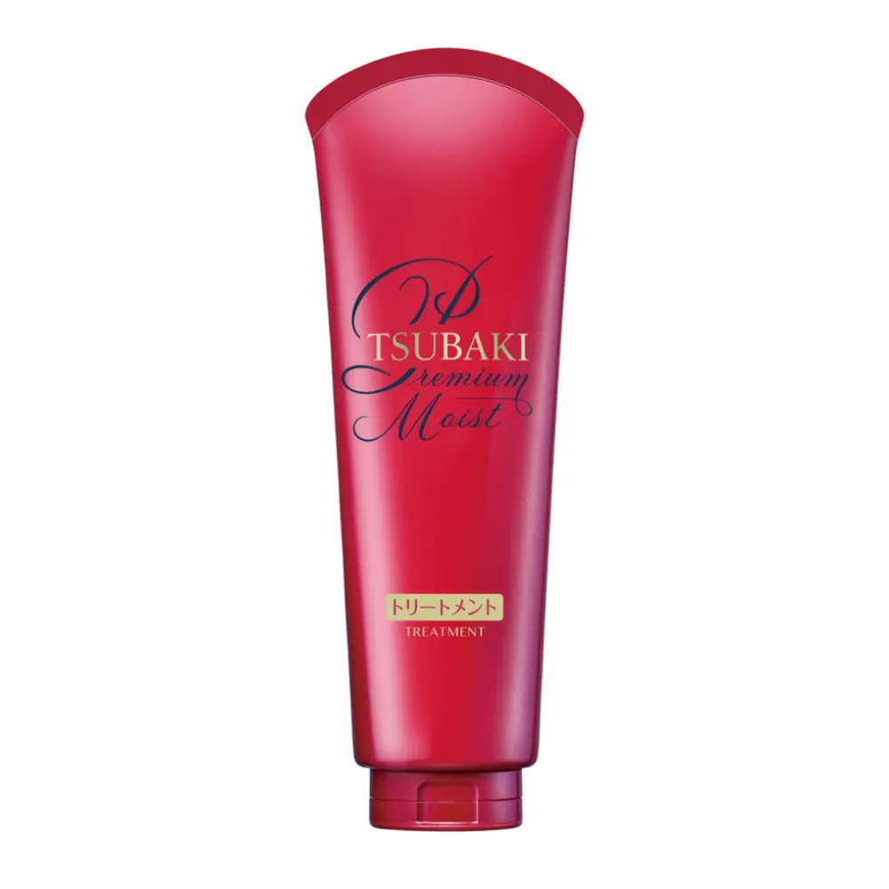 Kem Xả Dưỡng Tóc Bóng Mượt, Premium Moist Treatment (180g) - TSUBAKI